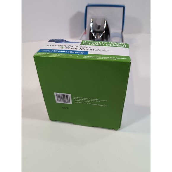 Oxygenics 22842 Showerhead Easy Slide Bar 3.25" W x 16" H x 3.5" D Chrome RV NEW - Picture 5 of 5